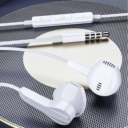 Wholesale 1.2M Earphones Wired 3.5Mm with Mic In-Ear Stereo Headphone for Iphone and Android