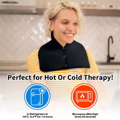 Mutayson Cooling Neck Wrap – Gel Ice Pack for Hot Sleepers, Cervical Cold Therapy