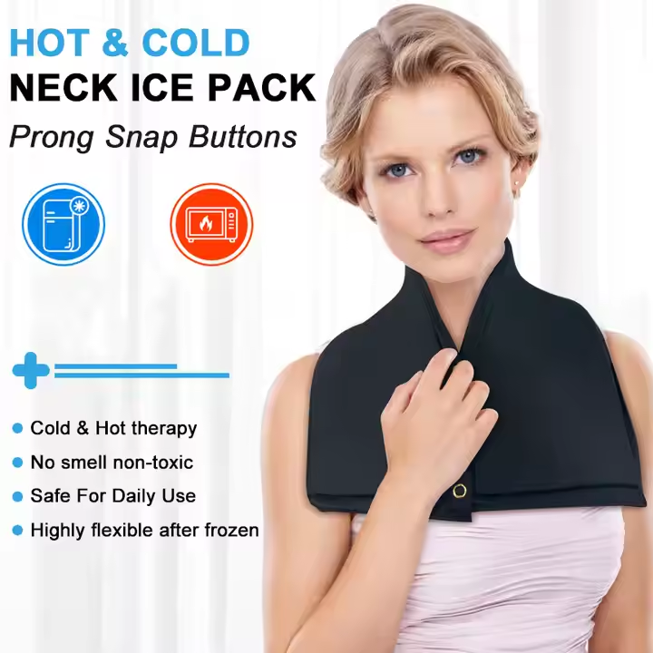 Mutayson Cooling Neck Wrap – Gel Ice Pack for Hot Sleepers, Cervical Cold Therapy