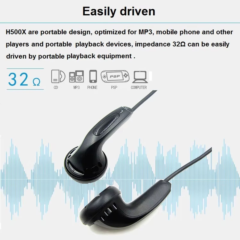 High Quality Wholesale Earphone Wired Headphone with Mic ,Wired Earphone, Wired Headset Portable Deep Bass Earphone